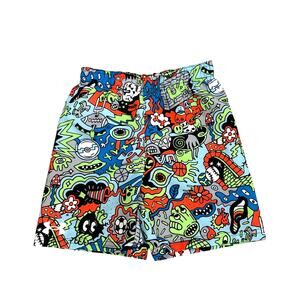 Under Armour Bathing Suit Neon Mesh Lined Swim Trunks Size Youth 5 NWT